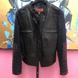 7 For All Mankind Leather Jacket